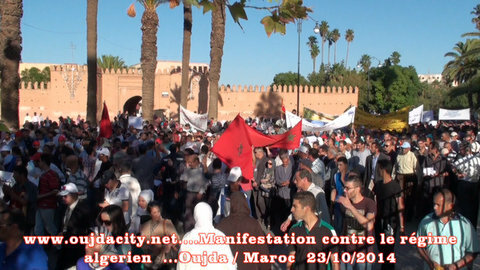 VIDEO – Nouvel incident à la frontière algéro-marocaine : le Maroc proteste et sit-in à Oujda, capitale de l&rsquo;Oriental.